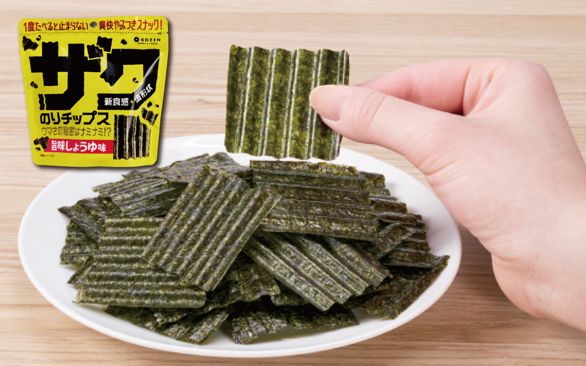 のりさち ザクのりチップス 旨味しょうゆ味 – 海苔の小善本店オンラインショップ