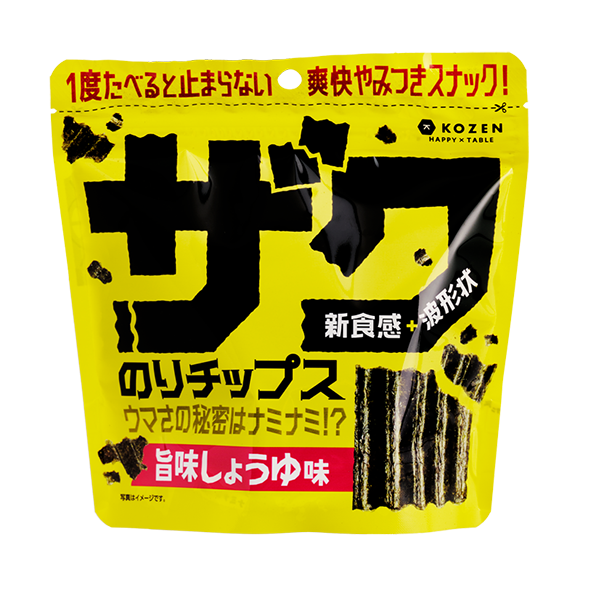 ザクのりチップス 旨味しょうゆ味